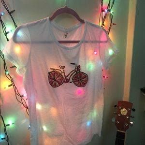 Beaded Bicycle Tee